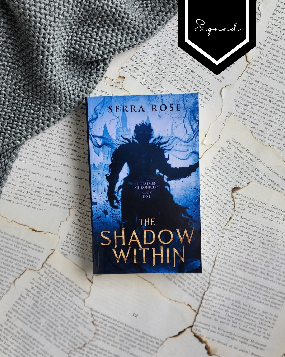 The shadow within - Serra Rose (PAPERBACK) - Signed