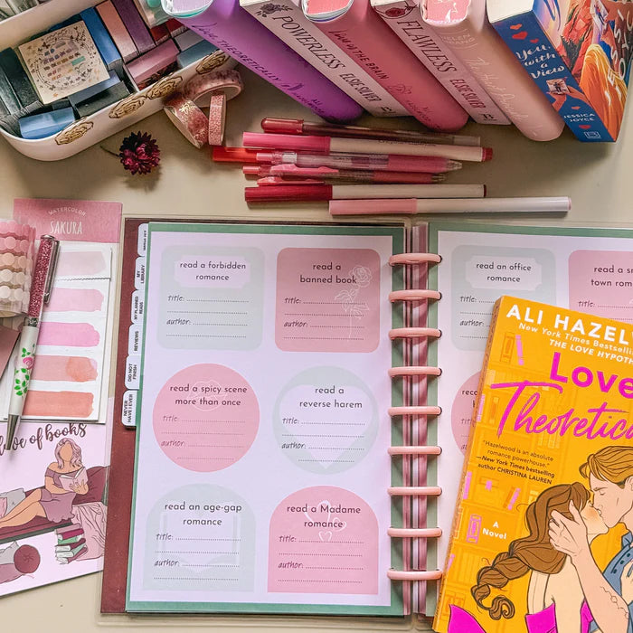 Romance Reading Journal - Charlie & Fox