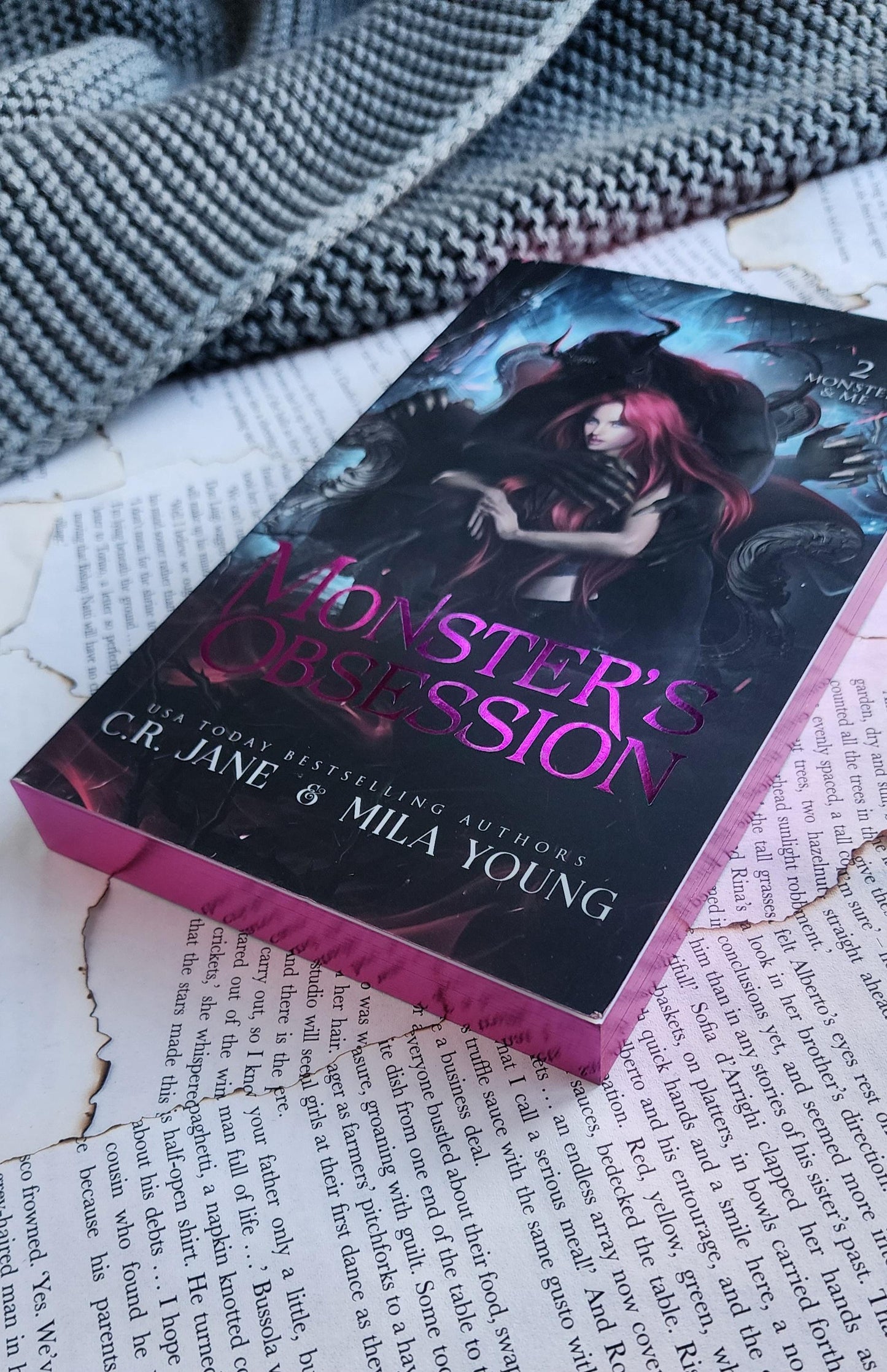 Monsters Obsession - C.R.Jane & Mila Young (PAPER BACK) - Signed