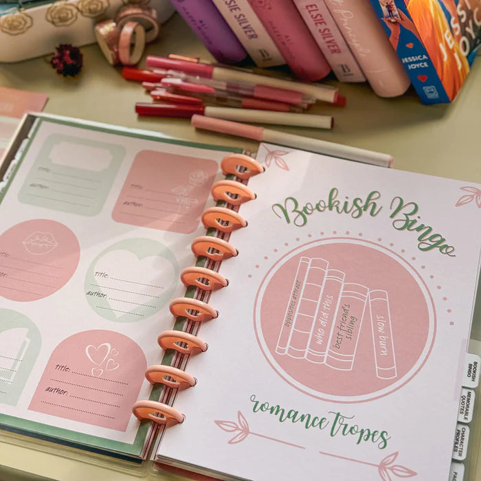 Romance Reading Journal - Charlie & Fox