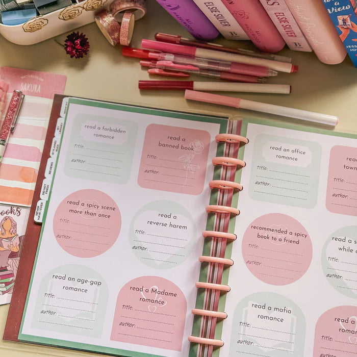 Romance Reading Journal - Charlie & Fox