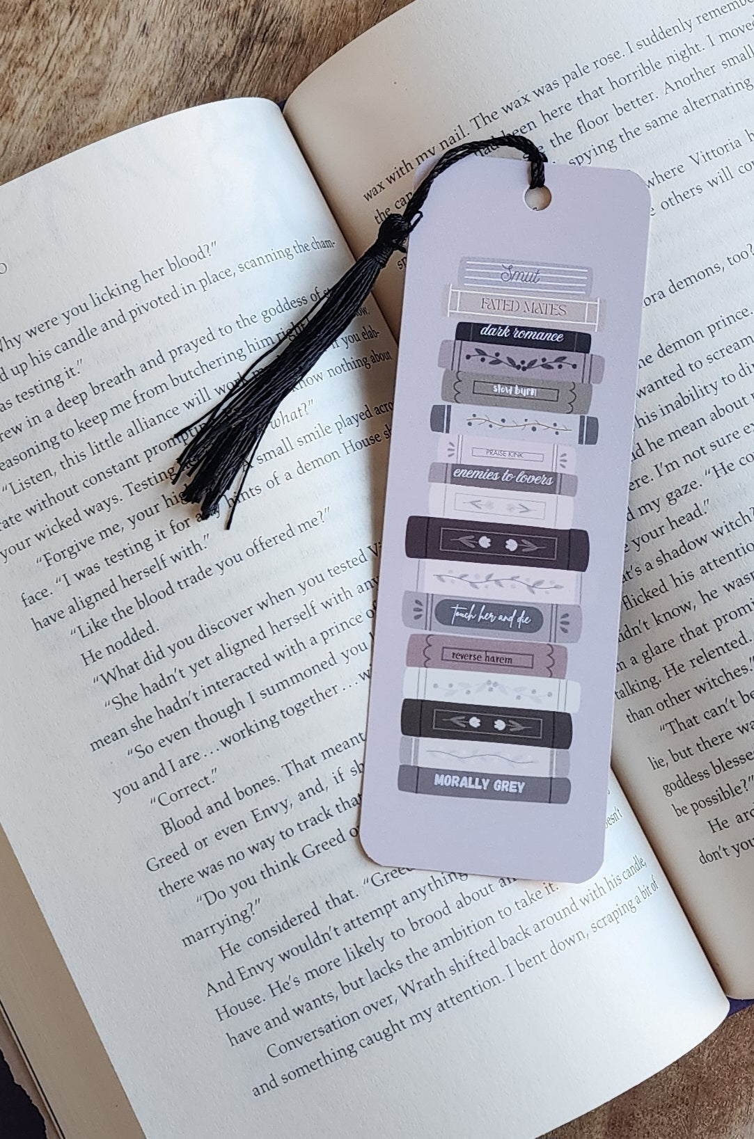 Bookmark - Book stack