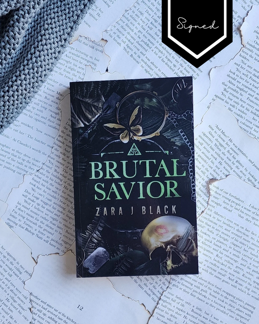 Brutal Savior (Captives of the Onyx Brotherhood) - Zara J Black (PAPERBACK) - Signed