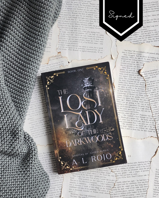 The Lost Lady Of The Darkwoods - A.L.Rojo (PAPER BACK) - Signed